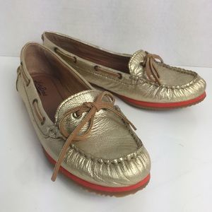 Lucky Brand Metallic Loafers